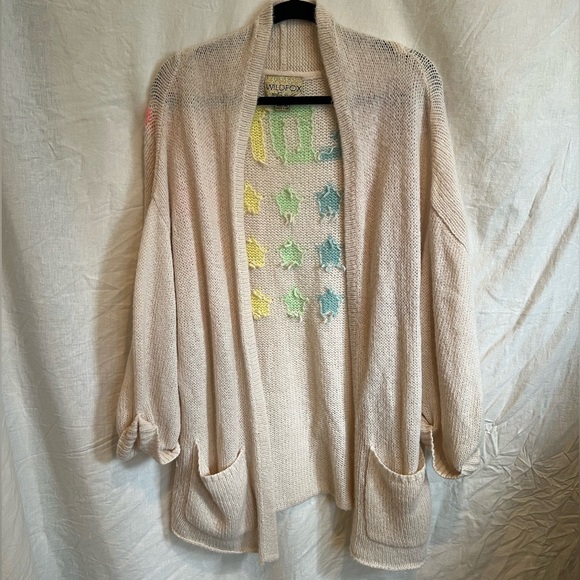 Wild Fox White label cardigan sweater - Picture 8 of 8